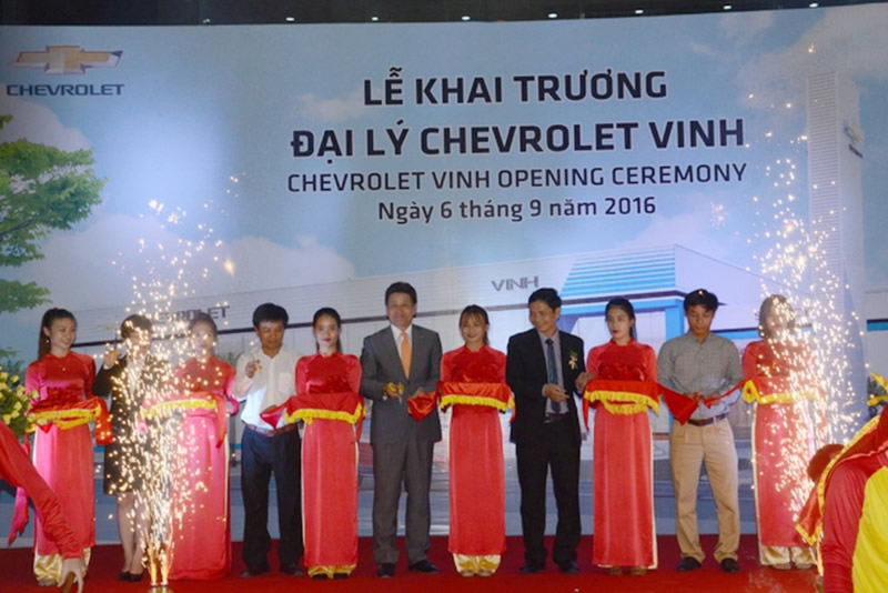 Khai trương đại lý Chevrolet  3S tại Vinh Nghệ An